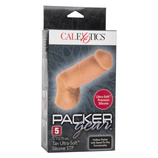 Packer Gear 5"-12.75 Cm Ultra-Soft Silicone Stp - Tan