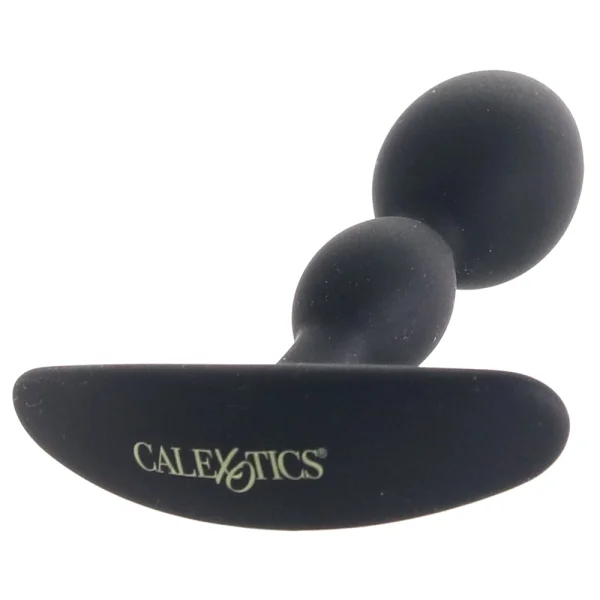 Boundless 2X Teardrop Plug Silicone Butt Plug By CalExotics - Black