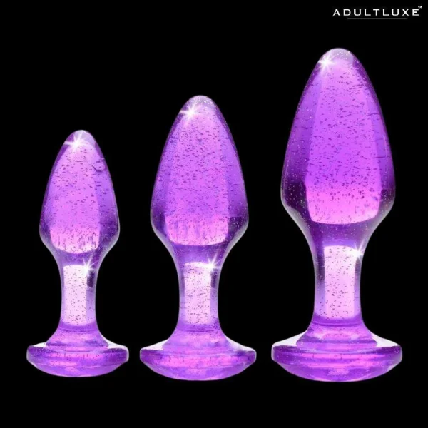 Booty Sparks Glitter Gem Anal Plug Set