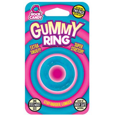 Gummy Blue Cock Ring