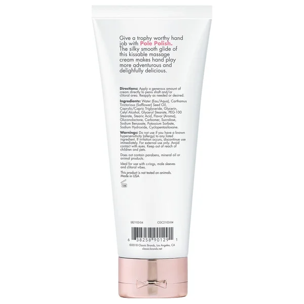 Pole Polish Kissable Massage Cream Not So Vanilla 4 Fl Oz. — image 7 of 7