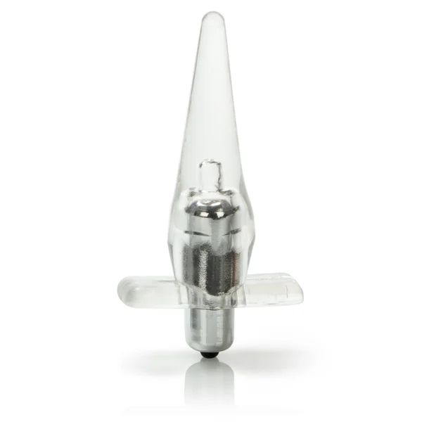 Mini Vibro Tease Slender Probe - Clear — image 14 of 15
