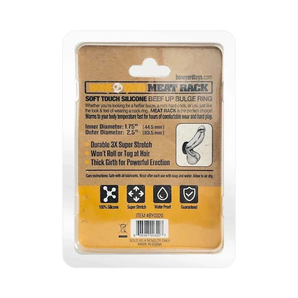 Meat Rack Cock Ring Black