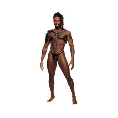 Male Power Men s Leather Aquarius Black O s