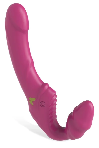 Wild Secrets Joy - 8.3" Vibrating Strapless Strap-On