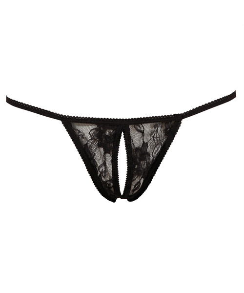 String ouvert black S-L