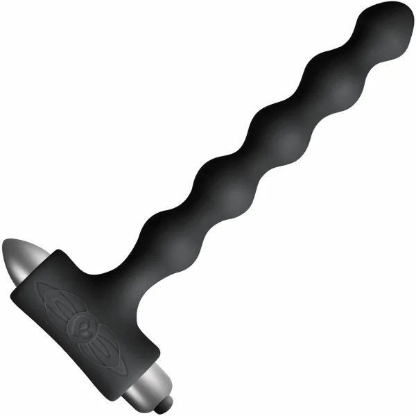 Rocks Off Pearls Petite Sensations Black Butt Plug