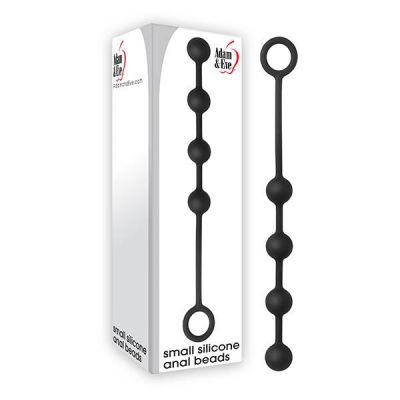 Adam Eve Small Silicone Anal Beads