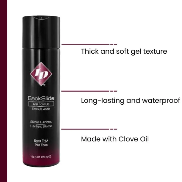 ID Backslide - Silicone-Based Lube | 2.2oz