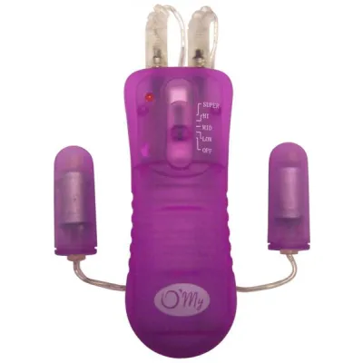Micro Vibes Daisy Vibe Mini Vibrators Waterproof Purple