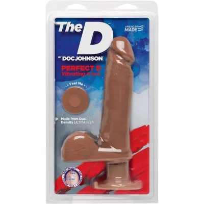 The D Perfect D Vibrating 8 Caramel