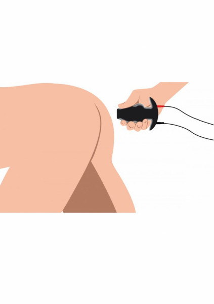E-Stim Hollow Butt Plug - Butt Plug Uk