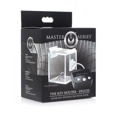 Master Series The Key Holder Deluxe Clear Case W lock