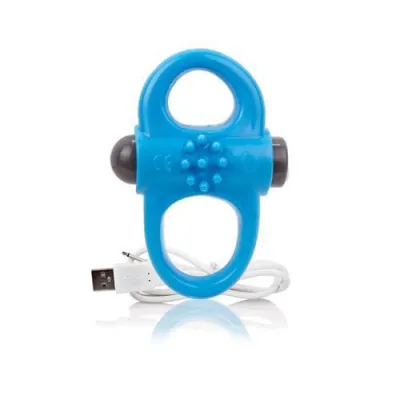 Charged Yoga Rechargeable Vibe Ring Blue