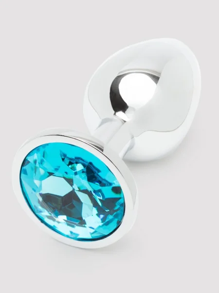 Lovehoney Silver Jewelled Aluminium Beginner's Butt Plug 2.5 Inch