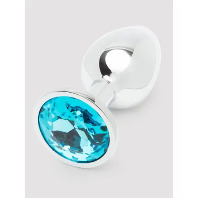 Lovehoney Silver Jewelled Aluminium Beginner s Butt Plug 2 5 Inch