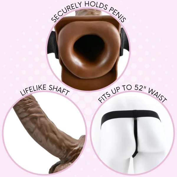 Fetish Fantasy 7'' Hollow Strap On