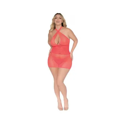 Dg Chemise G string Coral Queen