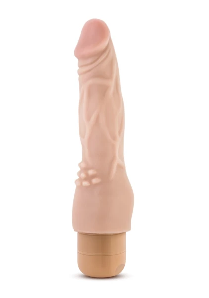 Dr. Skin - Cock Vibe 4 - 8 Inch Vibrating  Cock - Chocolate