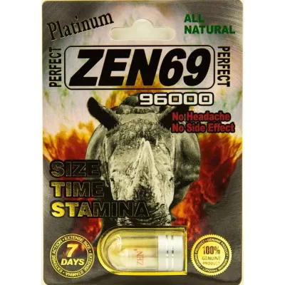 Zen 69 P Sexual Male Enhancement 30 Ct Display