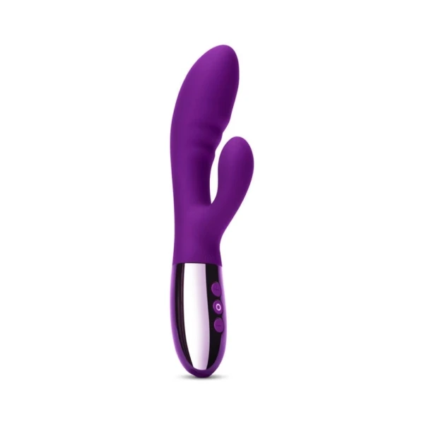 Le Wand Blend Double-motor Rabbit Rechargeable Vibrator Cherry