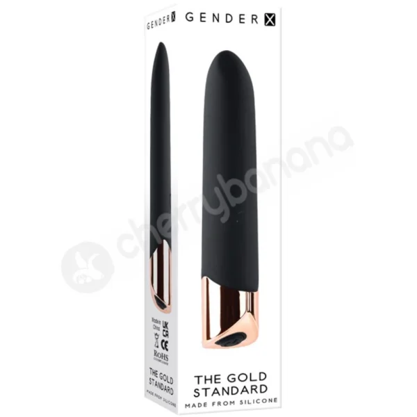 Gender X The Gold Standard Rechargeable Bullet Vibrator