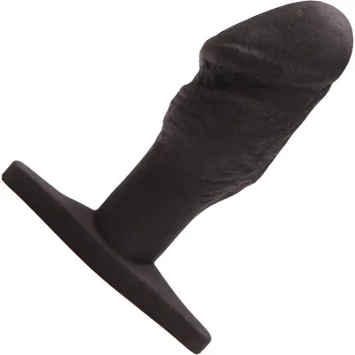 Cock Plug Silicone Butt Plug By Tantus Onyx