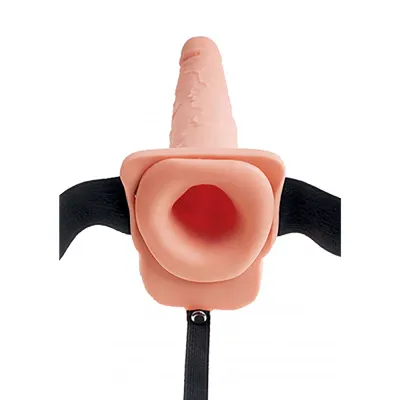 Fetish Fantasy 7 5 Inch Hollow Squirting Strapon
