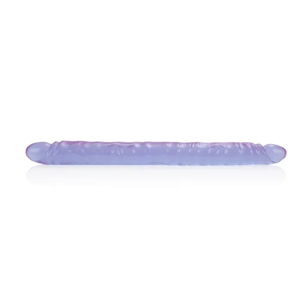Slim Jim Duo 17 Inches Veined Super Slim Dong - Purple — image 9 of 10