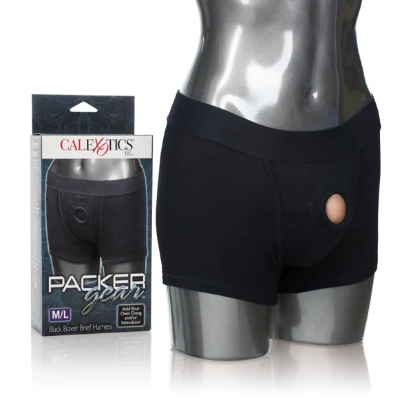 Packer Gear Boxer Brief Harness  - Medium-large - Black — image 10 of 12