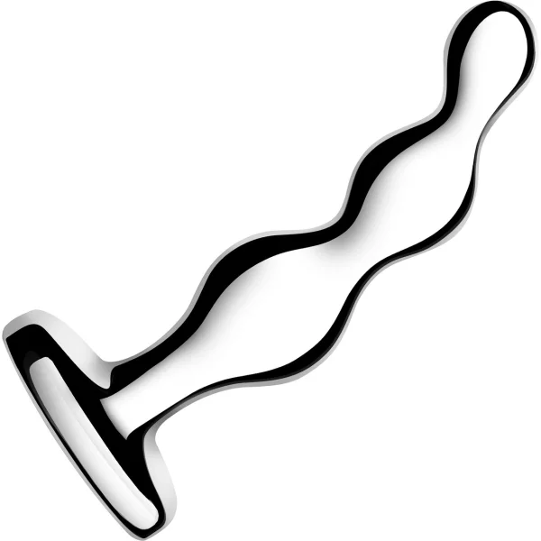 B-Vibe Stainless Steel Anal Beads