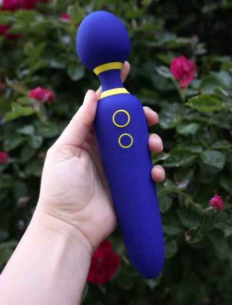 Romp Flip 9" Mini Wand Vibrator With Flexible Neck