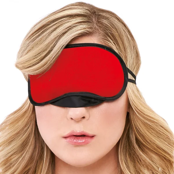 Lux Fetish Peek-A-Boo Love Mask