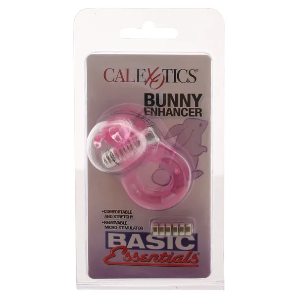 Basic Essentials - Bunny Enhancer Vibrating Cock Ring