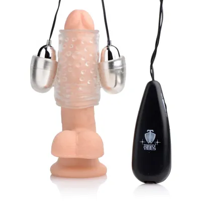 Dual Vibrating Penis Sheath