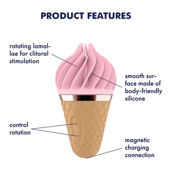 Satisfyer Sweet Treat Spinnator Pink