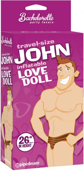 Travel Size John Blow Up Doll
