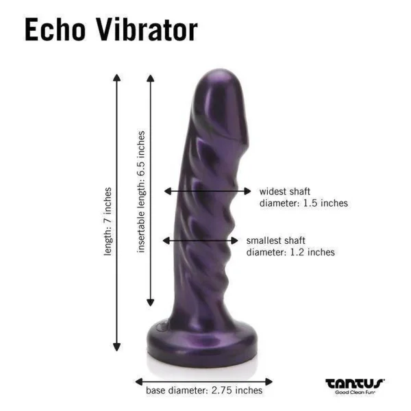 Tantus Echo Vibrating Dildo