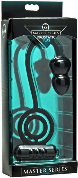 Prostatic Play Voyager I Vibrating C-ring and Anal Plug