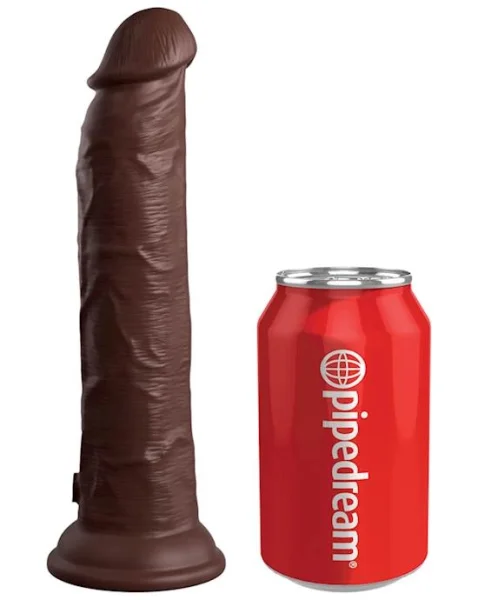 King Cock Elite Dual Density Vibe Silicone Dildo With Remote