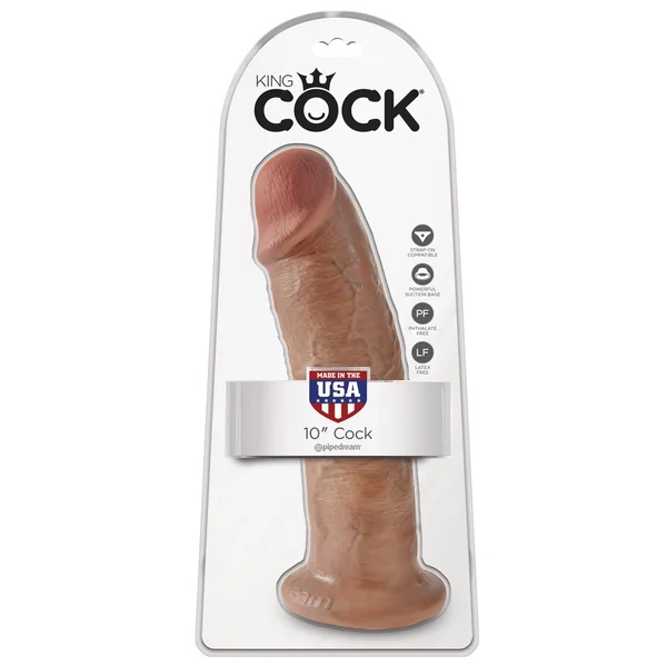 King Cock  10" Cock - Tan — image 9 of 11