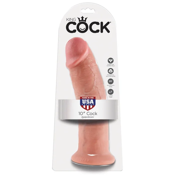 King Cock 10-Inch Cock - Flesh — image 17 of 20