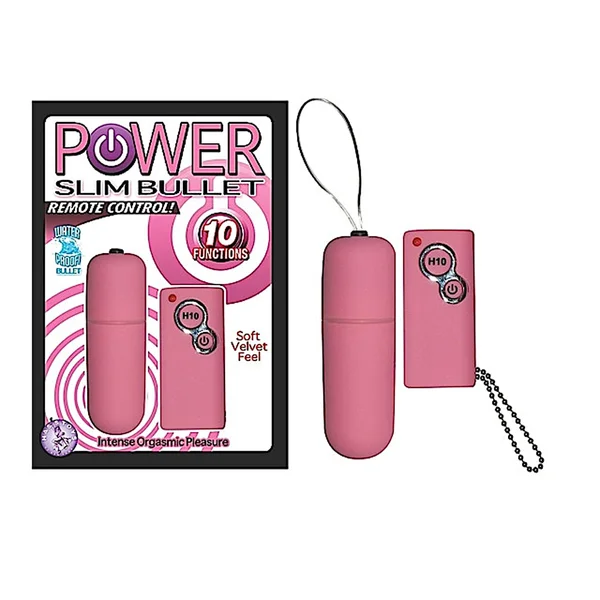 Power Slim Bullet Remote Control - Pink — image 4 of 4