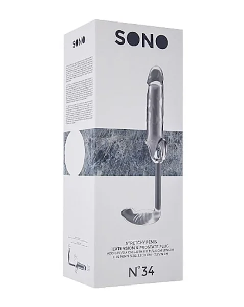 Sono No 34 Stretchy Penis Extension And Plug