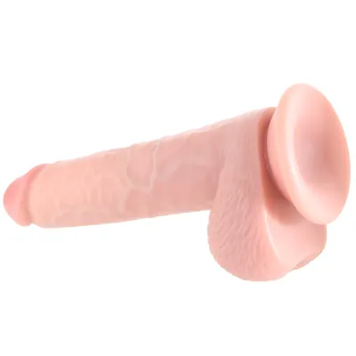 RealRock Straight 10 Inch Ballsy Dildo