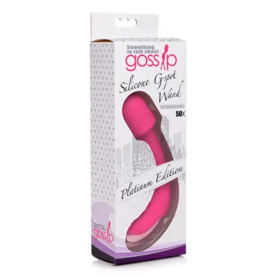 Silicone G Spot Wand Magenta