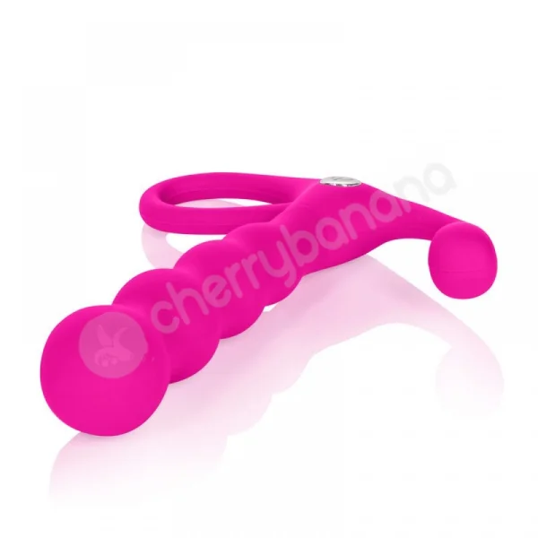 Embrace Pink Beaded Rechargeable Anal Probe