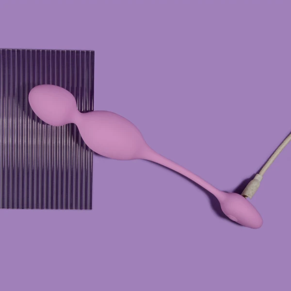 Wellness Raine Rechargeable Waterproof Silicone Vibrating Kegel Ball With Remote By Blush