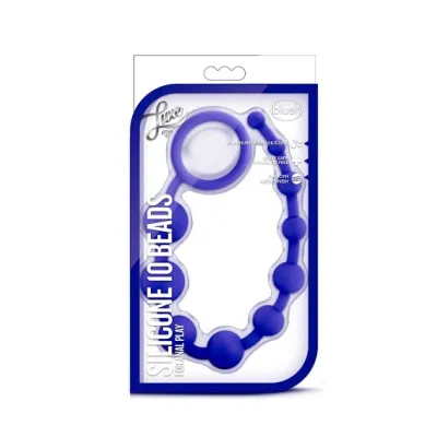 Blush Luxe Indigo Silicone 10 Beads