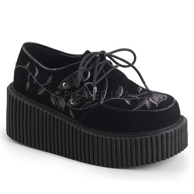 3 inches PF Creeper W Embroidered Flower